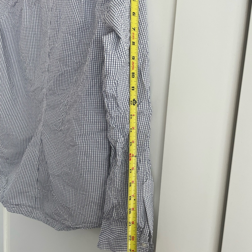 Like New Frank & Eileen Barry Crinkle Button-Up Shirt! Size Medium - Picture 3 of 6
